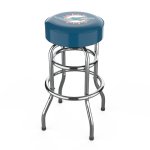 Miami Dolphins Chrome Pub Bar Stool<BR>FREE SHIPPING