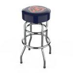 Chicago Bears Chrome Pub Bar Stool<BR>FREE SHIPPING