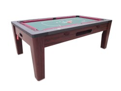 6 in 1 Multi Game Table in Walnut by Berner Billiards <br>FREE SHIPPING