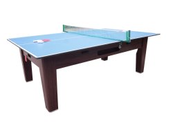 6 in 1 Multi Game Table in Walnut by Berner Billiards <br>FREE SHIPPING