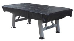 7 foot Outdoor / Waterproof Pool Table Cover in Black by Berner Billiards