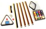 Berner Deluxe 4 Cue Pool Table Accessory Kit (Equipment Package) - FREE SHIPPING