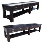 "The Aspen" 16 foot 2 in 1 Shuffleboard & Console Table by Berner Billiards<BR>FREE SHIPPING