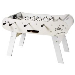 René Pierre Color Blanc Foosball Table in White<br>FREE SHIPPING