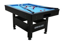 The Orlando Outdoor Bumper Pool Table in Black by Berner Billiards<BR>FREE SHIPPING
