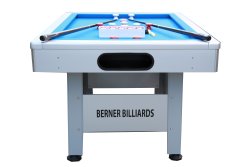 The Orlando Outdoor Bumper Pool Table in Silver by Berner Billiards<BR>FREE SHIPPING