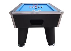 "The Brickell" Pro Slate Bumper Pool Table in Black by Berner Billiards<br>FREE SHIPPING - ON SALE