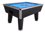 "The Brickell" Pro Slate Bumper Pool Table in Black by Berner Billiards<br>FREE SHIPPING - ON SALE