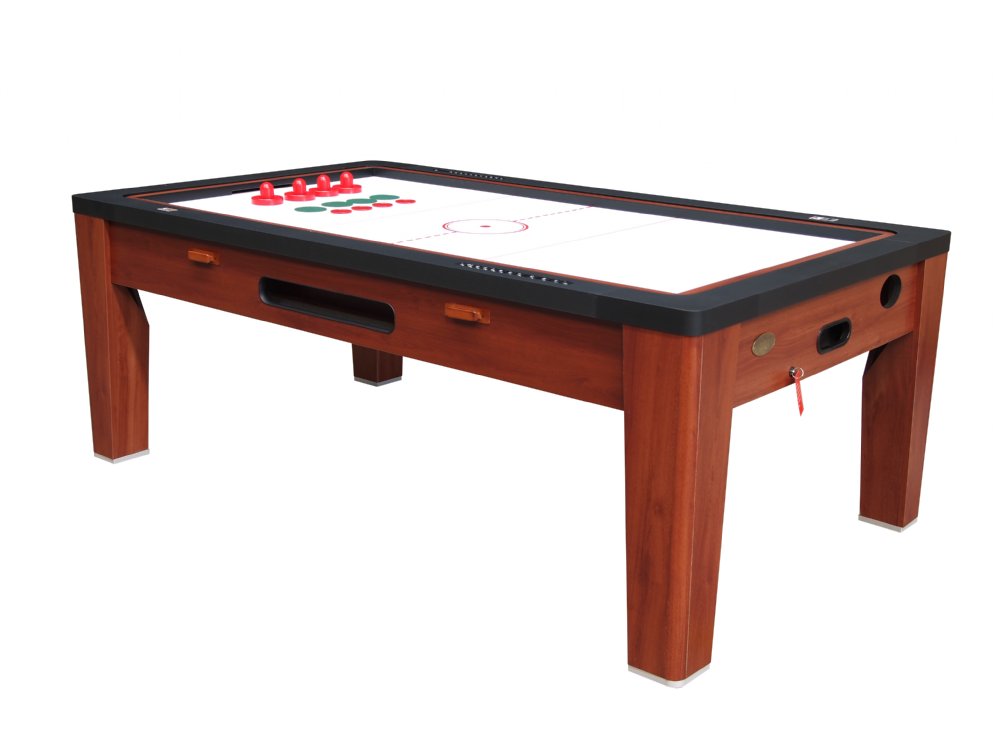 6-in-1 Multi-Game Dining Table by Berner Billiards (Cherry)