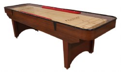 Venture Classic Cushion Bumper / Bank Shot Shuffleboard Table ~ 9 foot