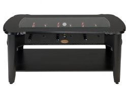 The Maxwell 2 in 1 Game Table: Foosball & Coffee Table in Black by Berner Billiards<br>FREE SHIPPING