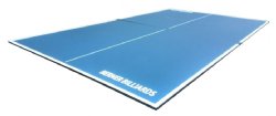 Table Tennis / Ping Pong Conversion Top in Blue by Berner Billiards<BR>FREE SHIPPING