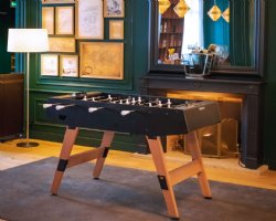 Cornilleau Foosball Table in Black for Indoor & Outdoor use<br>FREE SHIPPING