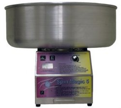 Commercial "Spin Magic 5" Cotton Candy Machine with Metal Bowl by Paragon