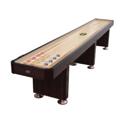 "The Standard" 14 Foot Shuffleboard Table by Berner Billiards in Espresso or Black<BR>FREE SHIPPING
