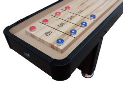 "The Standard" 16 Foot Shuffleboard Table by Berner Billiards ~ Espresso or Black<BR>FREE SHIPPING