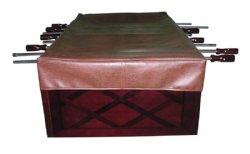 Foosball Table Cover in Brown <BR>FREE SHIPPING