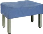 Garlando Outdoor Foosball Table Cover in Blue (Short)<br>FREE SHIPPING
