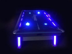Atomic Indiglo 7.5 foot Lighted Air Hockey<BR>FREE SHIPPING