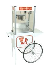 6 oz Kettle Korn Popper Machine with Cart by Paragon