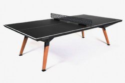 Lifestyle Outdoor Stationary Table Tennis in Black by Cornilleau<BR>FREE SHIPPING