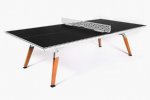 Lifestyle Outdoor Stationary Table Tennis in White by Cornilleau<BR>FREE SHIPPING