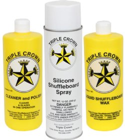 Shuffleboard Care & Maintenance Kit by Triple Crown