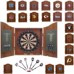 NFL Dartboard & Cabinet Set - All Teams Available
