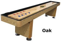 "The Standard" 9 Foot Shuffleboard Table by Berner Billiards in Cherry, Espresso or Black<BR>FREE SHIPPING