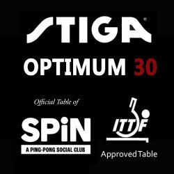 Stiga Optimum 30 Table Tennis<BR>FREE SHIPPING