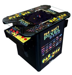 Pac-Man Pixel Bash Video Game Cocktail Table in Black by Namco <BR>FREE SHIPPING