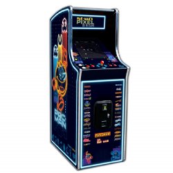 Pac-Man Pixel Bash NEON Video Game Cabaret Cabinet by Namco <BR>FREE SHIPPING
