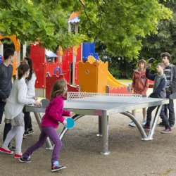 PARK Outdoor Stationary Table Tennis in Gray by Cornilleau<BR>FREE SHIPPING