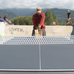 PARK Outdoor Stationary Table Tennis in Gray by Cornilleau<BR>FREE SHIPPING