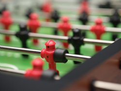 Pro Foos III Foosball Table in Black by Shelti<br>FREE SHIPPING