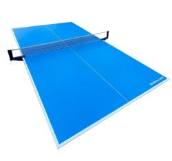 Outdoor Aluminum Table Tennis / Ping Pong Conversion Top in Blue by Berner Billiards<BR>FREE SHIPPING