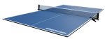 Table Tennis / Ping Pong Conversion Top in Blue by Berner Billiards<BR>FREE SHIPPING