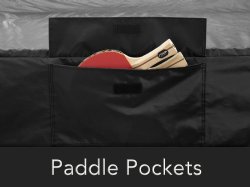 Basic Outdoor Ping Pong / Table Tennis Cover for Stationary or Open Table Storage<BR>FREE SHIPPING