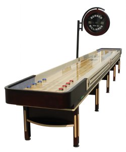 The Pro Shuffleboard Table - available in 12, 14, 16, 18 or 22 foot by Berner Billiards<BR>FREE SHIPPING