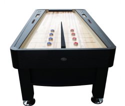 "The Rebound" Shuffleboard Table in Black by Berner Billiards<BR>FREE SHIPPING