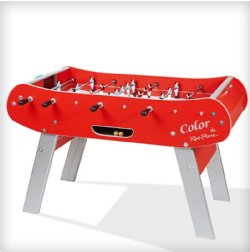 René Pierre Color Red Foosball Table<br>FREE SHIPPING