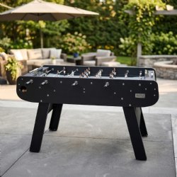 Rene Pierre Tahiti Outdoor Foosball Table in Noir / Black<br>FREE SHIPPING