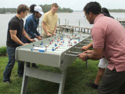 René Pierre Tahiti XXL 6 Player Outdoor Foosball Table<br>FREE SHIPPING