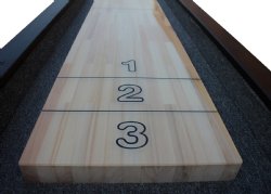 "The Rustic" 9, 12, 14 or 16 foot Shuffleboard Table by Berner Billiards - FREE SHIPPING