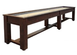 "The Rustic" 9, 12, 14 or 16 foot Shuffleboard Table by Berner Billiards - FREE SHIPPING