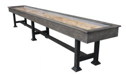 "The Urban" Shuffleboard Table in Midnight - available in 9, 12, 14 or 16 foot by Berner Billiards <BR>FREE SHIPPING