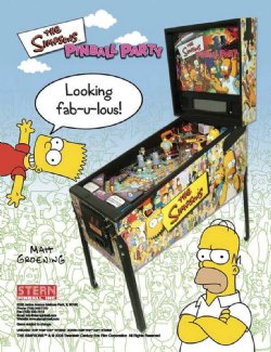 Simpsons Pinball Machine