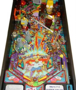 Simpsons Pinball Machine