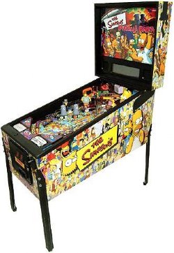 Simpsons Pinball Machine