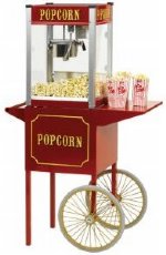 4 oz Theater Pop Popcorn Machine with Small Cart  by Paragon